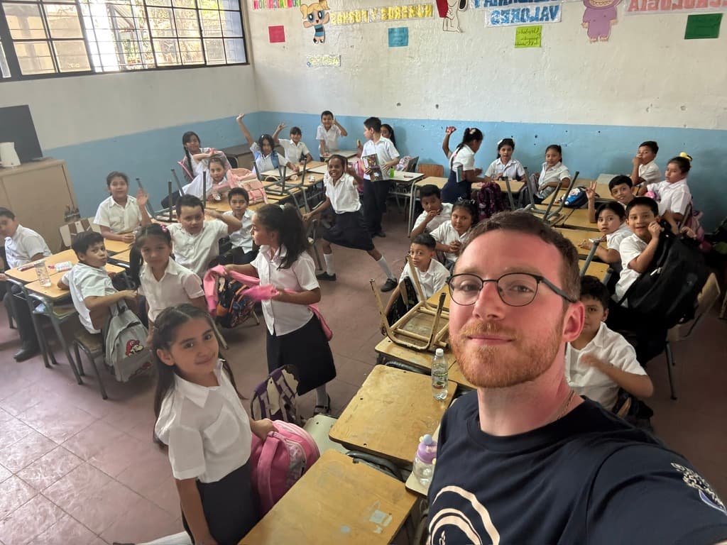 On a missions trip in El Salvador